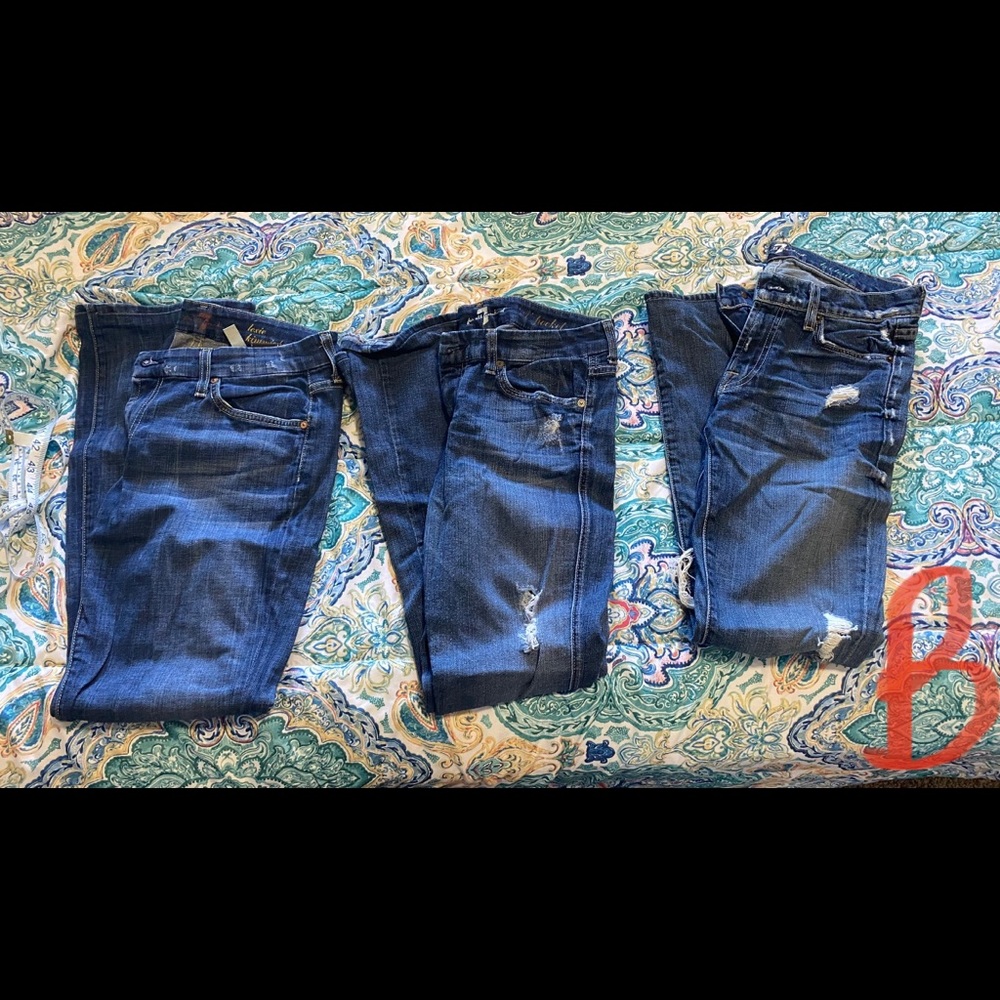 7 for All Mankind Bootcut Jeans - Various Sizes